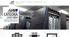 Desktop Screenshot of catedrauamibm.com